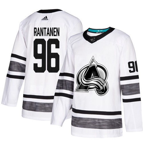 Colorado Avalanche Trikot #96 Mikko Rantanen Weiß 2019 All-Star NHL